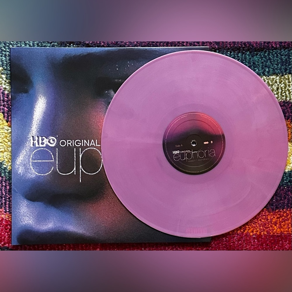 Euphoria Season 1 Soundtrack Vinyl Record Purple Pressing